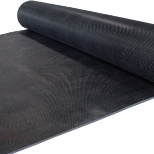 Antislip rubber paardengang