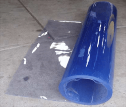 Pvc transparant op rol