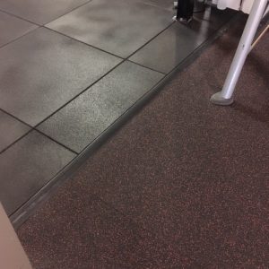 Overgangsprofiel fitnessvloeren
