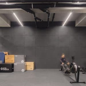 Vondelgym Oost rubbervloer