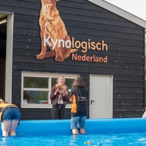 Kynologisch centrum met dempende rubbervloer